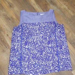 Ann Taylor Sleeveless Top Size S